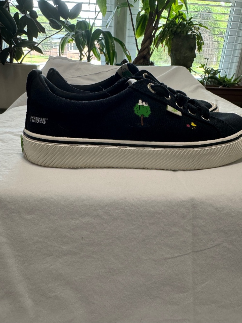 Cariuma canvas Peanuts Take Care of the Earth sneaker